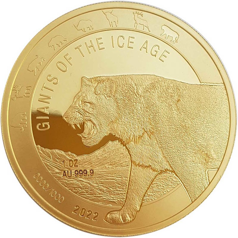 Золотая монета Ганы 