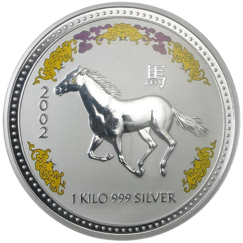 Серебряная монета Австралии 