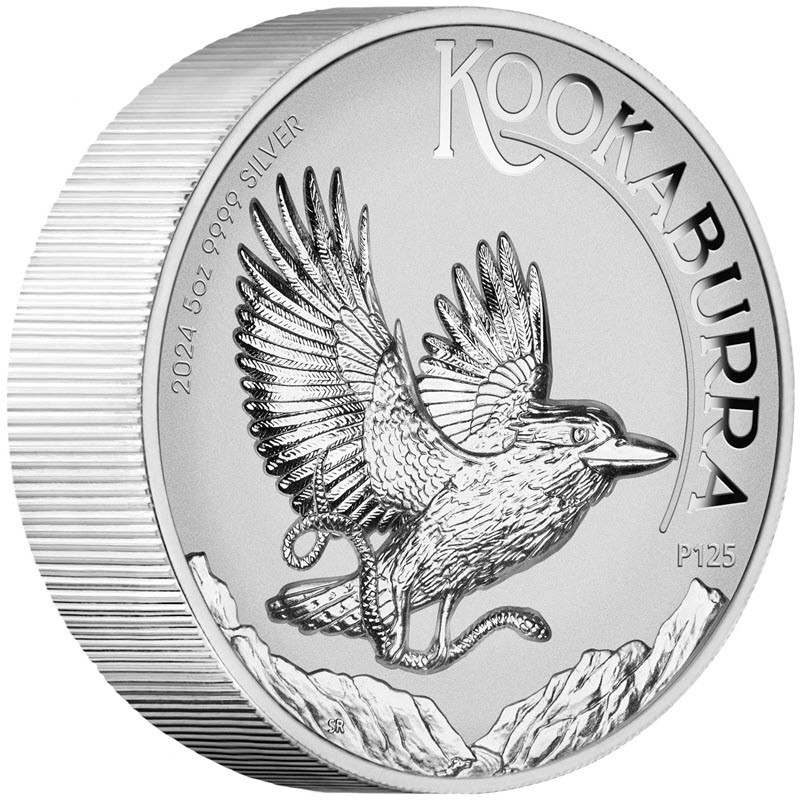 Серебряная монета Австралии 