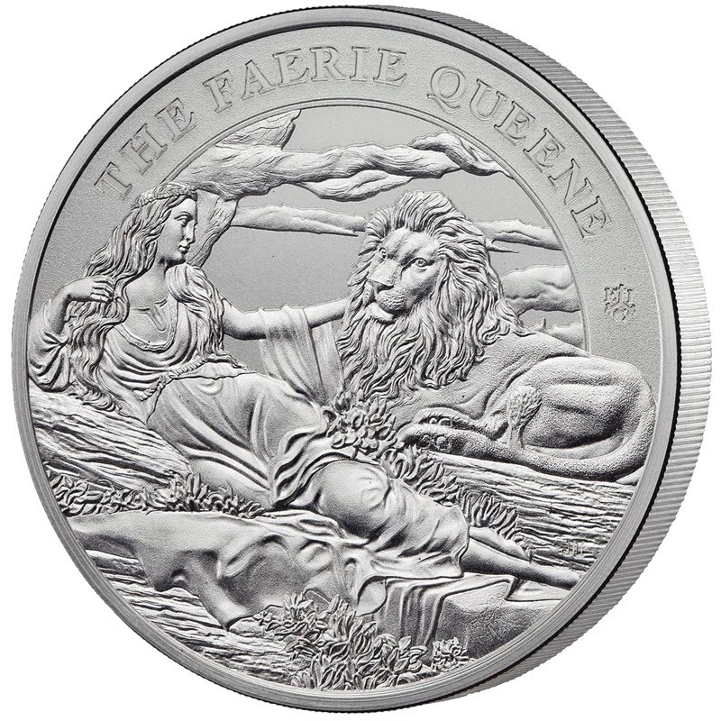 Серебряная монета Острова Святой Елены 