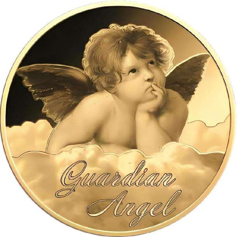 Золотая монета Чада 