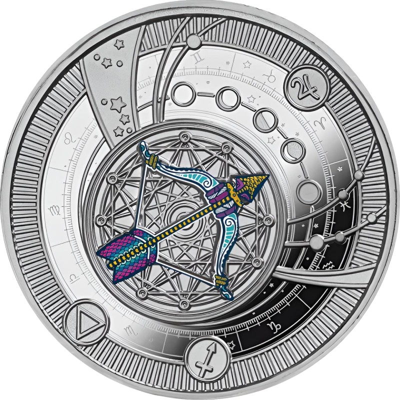 Серебряная монета Камеруна 