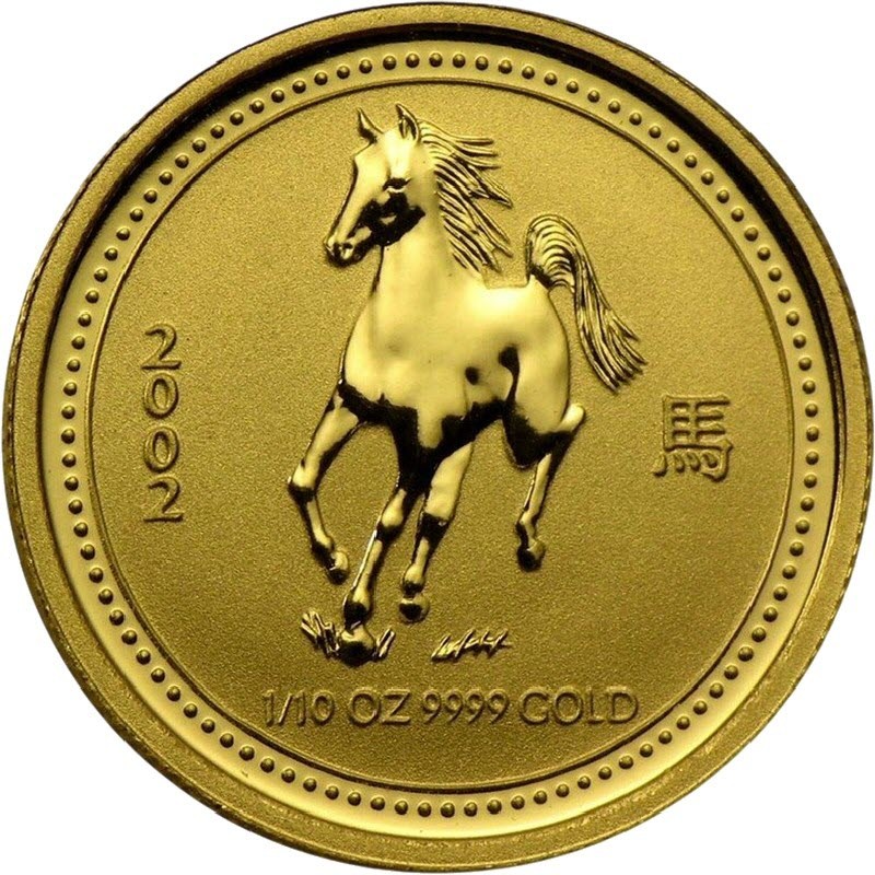 Золотая монета Австралии 