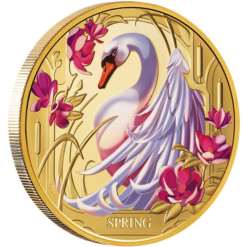 Золотая монета Ниуэ 