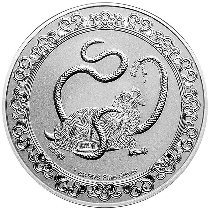 Серебряная монета Ниуэ 