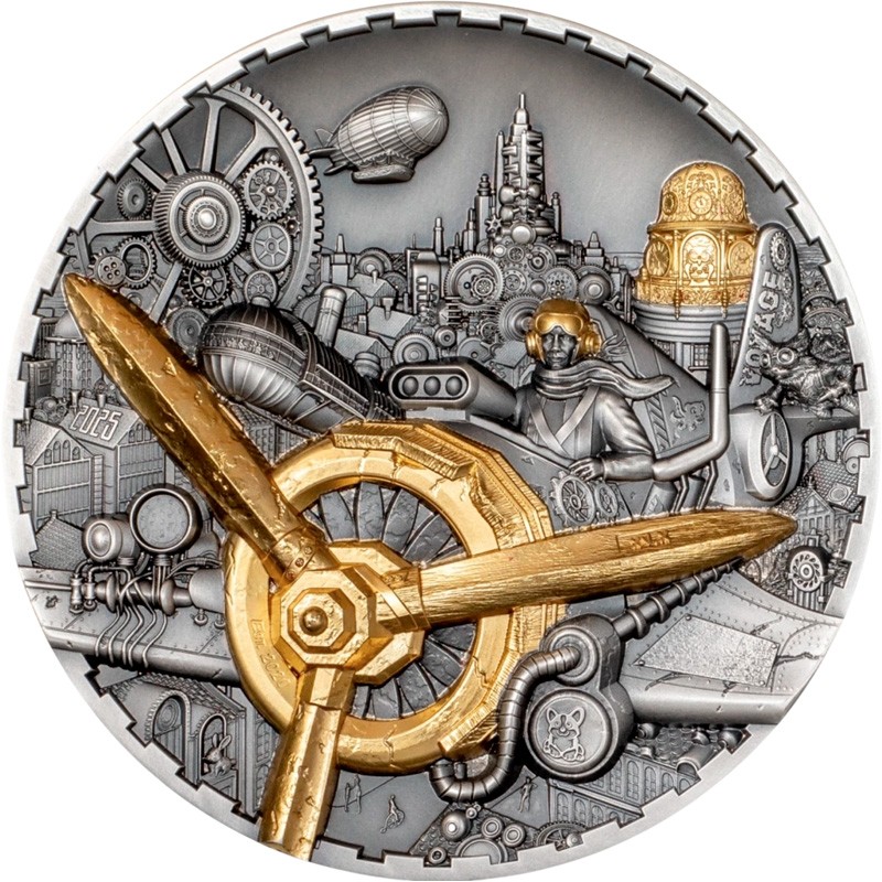 Серебряная монета Островов Кука 