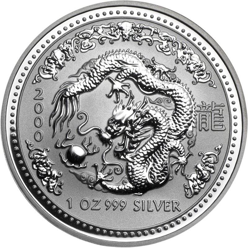 Серебряная монета Австралии 