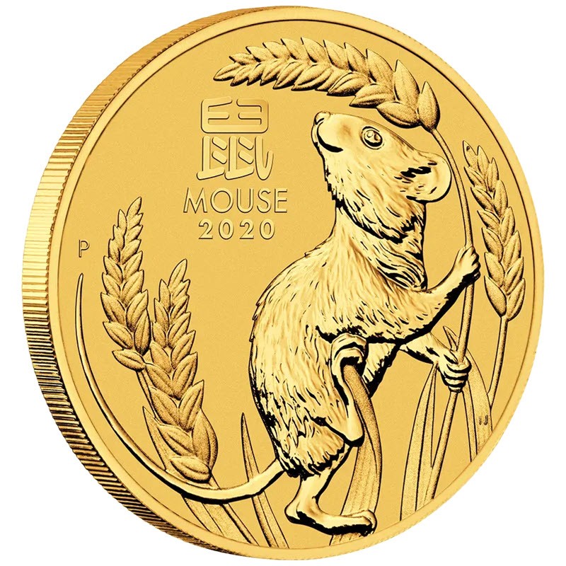 Золотая монета Австралии 